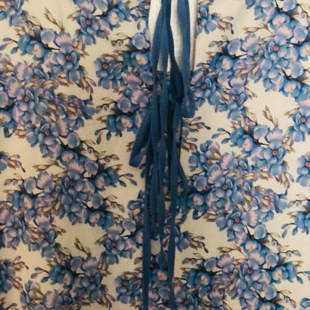 ***SOLD*** MARELLA Blue Floral 'Ario' Dress - Picture 9 of 11